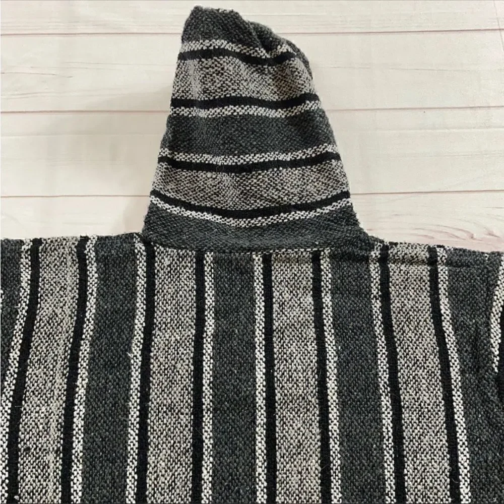 Baja Mexican Style Poncho